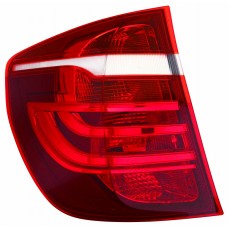 BMW X3 2010-2019 Outer (Wing) Non-LED Rear Light Unit Passenger Side